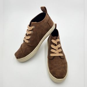 Toms Boys Botas Cupsole High Sneakers/Boots Youth size 4 NEW